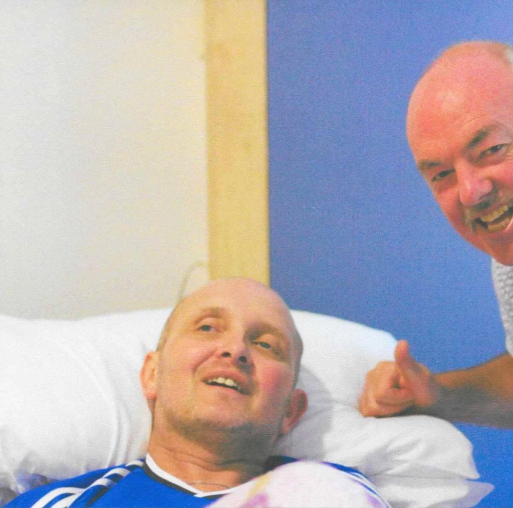 John Wark visits John 'Birchy' Birch