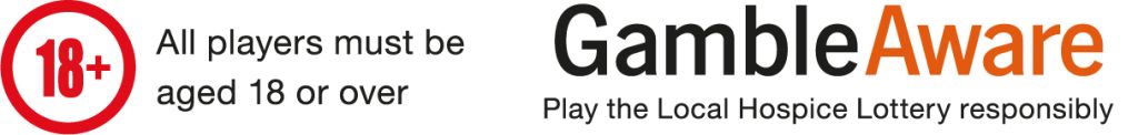 Logos stating all players must be aged 18 or over, and the GambleAware logo