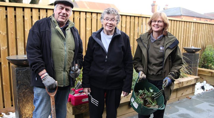 burton centre garden volunteers