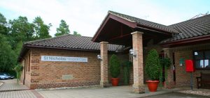 St Nicholas Hospice Care building in Bury St Edmunds