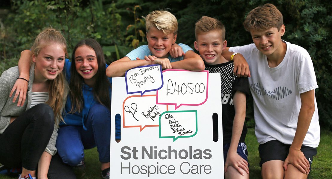 st nicholas hospice care donate a birthday