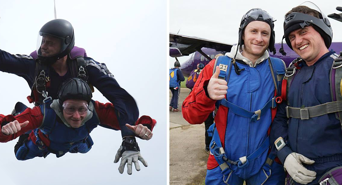 st nicholas hospice care skydive