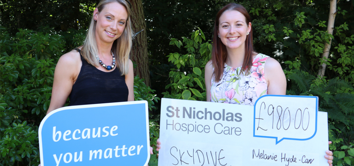 Melanie reaches new heights for our Hospice