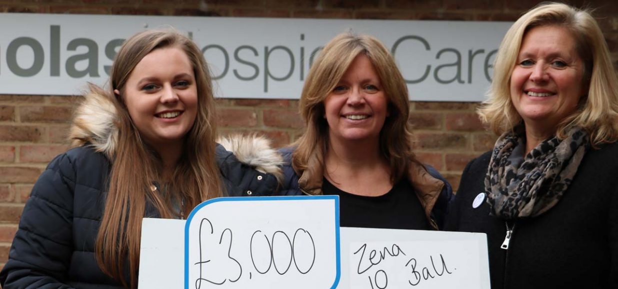 Charity ball adds to fundraising team’s total