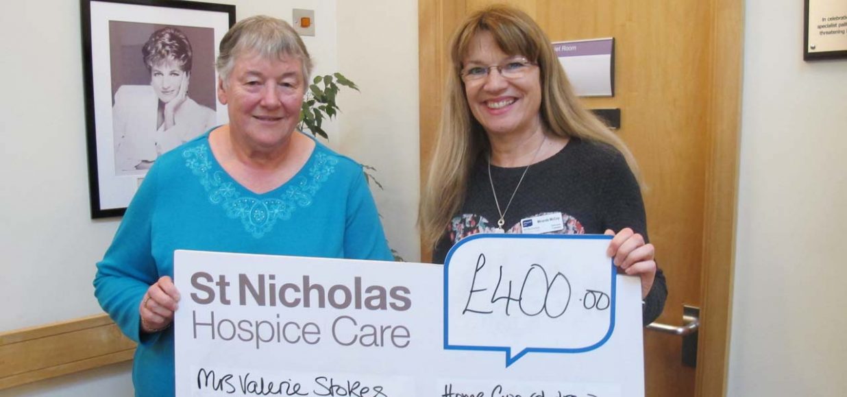 Charity draw raises £400