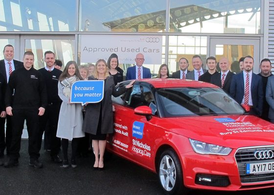 Hospice given a helping hand by Audi