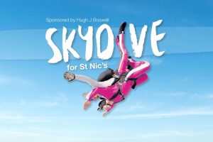 tandem skydivers