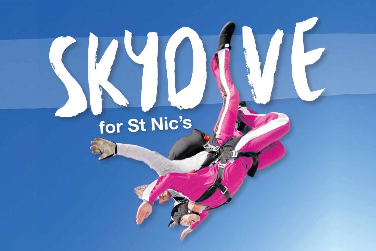 Fundraisers needed to make sure a charity skydive day soars