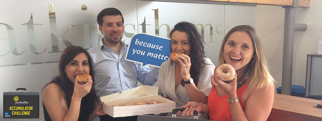 Business plans doughnut day to raise charity funds