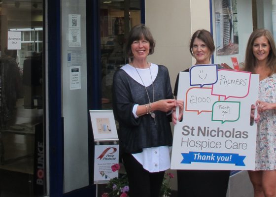 Business supports Hospice with generous gesture