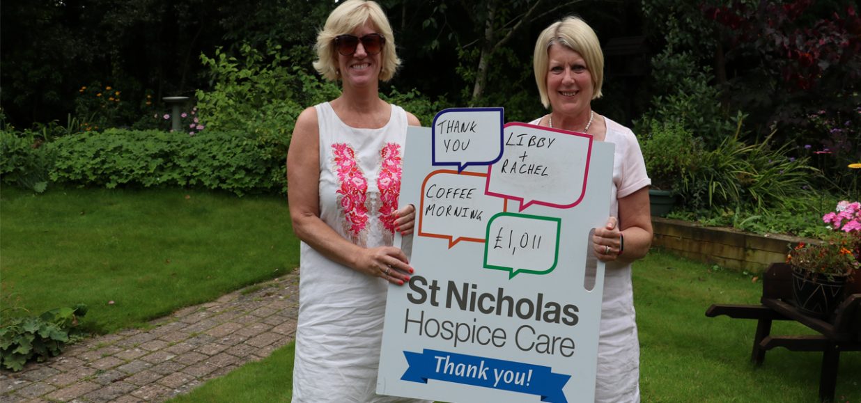 Fundraising friends raise cash for charity