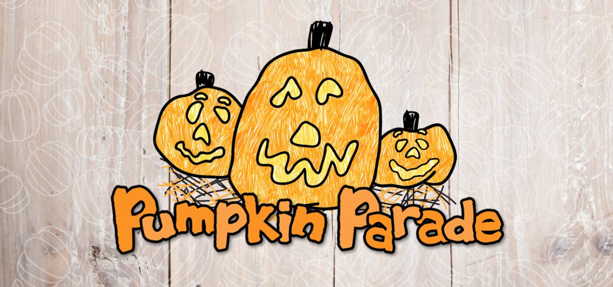 Pumpkin Parade 2019 website banner
