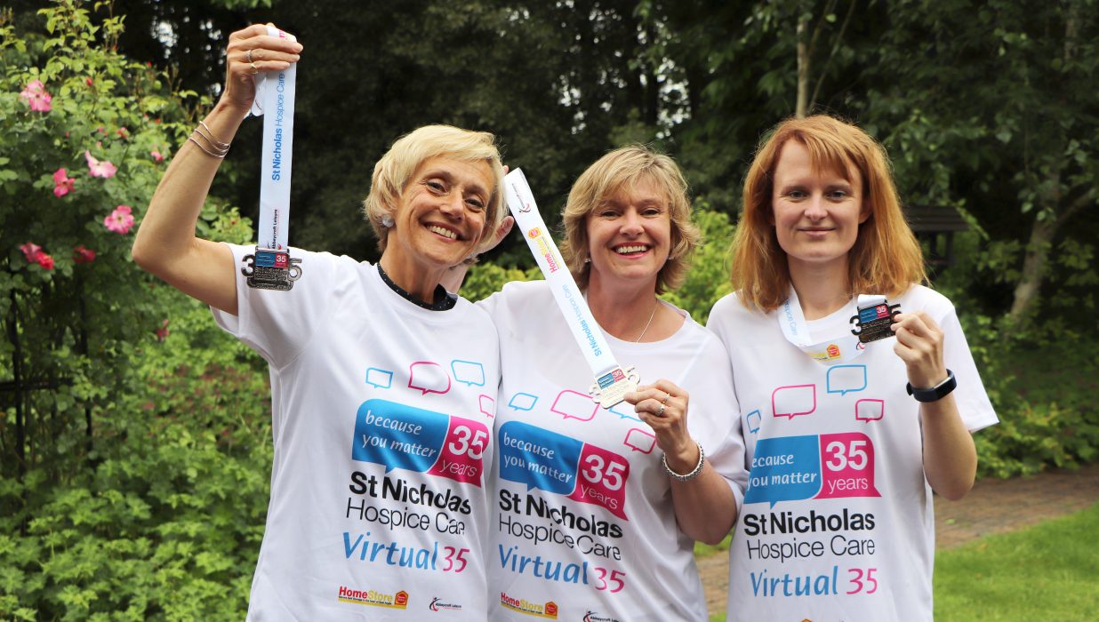 Fundraising Team present Virtual 35 T-shirts