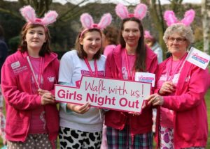Heidi Winch and her team get set for this year's Girls Night Out