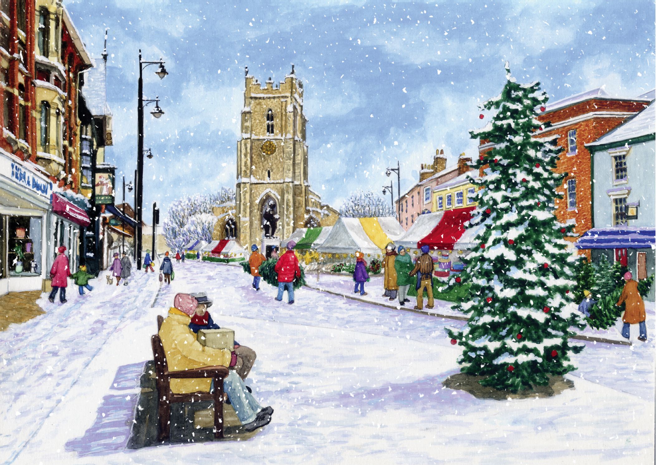 Order Christmas cards - St Nicholas Hospice Care website