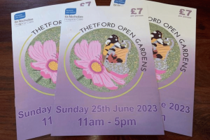Thetford Open Garden programmes