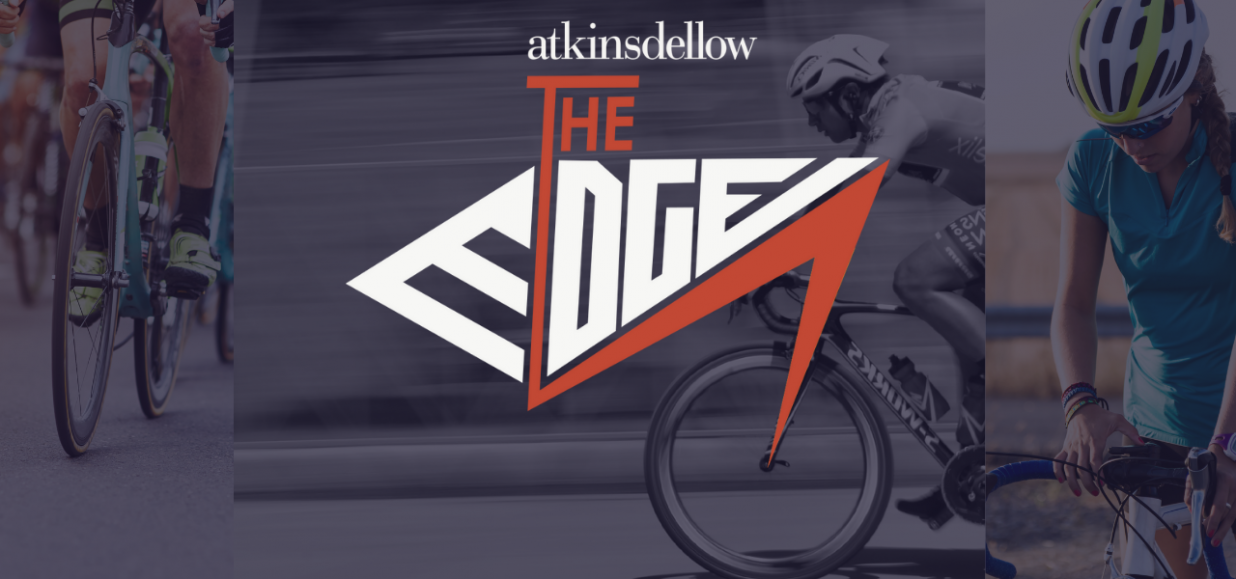logo for the edge cycle ride 2022