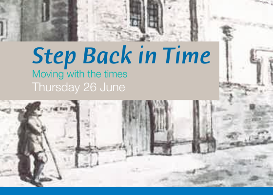 Step Back in Time graphic