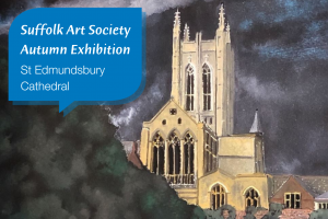 painting of St Edmundsbury Cathedral