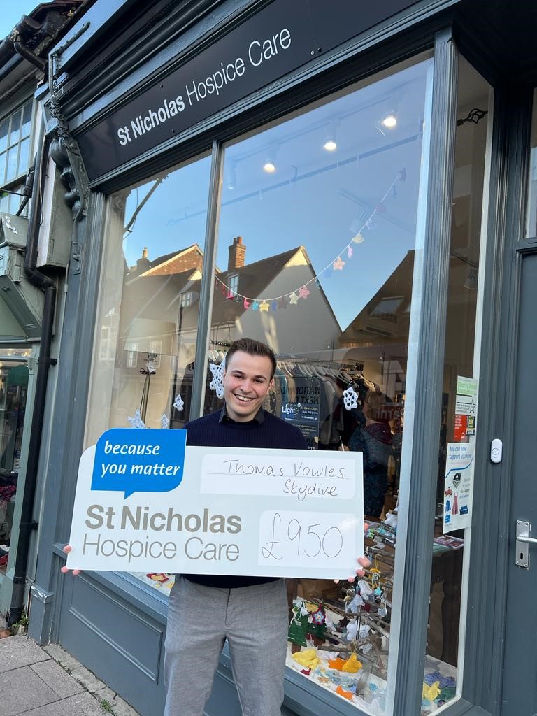 Fundraiser takes a leap of faith for St Nic’s