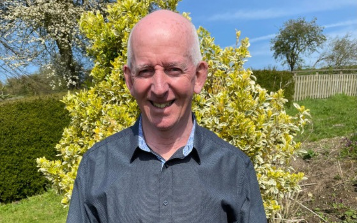 Headshot of Dave Evans, St Nicholas Hospice Care Trustee