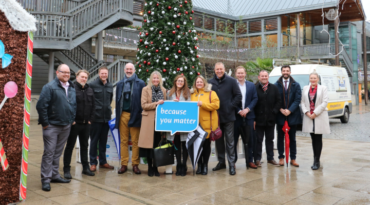 christmas tree arc cheque presentation