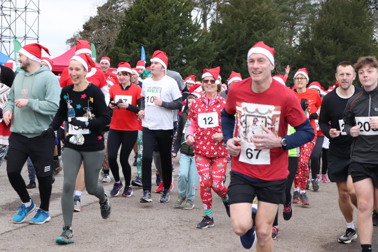 Charity’s festive fun run spreads Christmas cheer