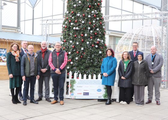 Generous businesses back Christmas tree to support St Nic’s