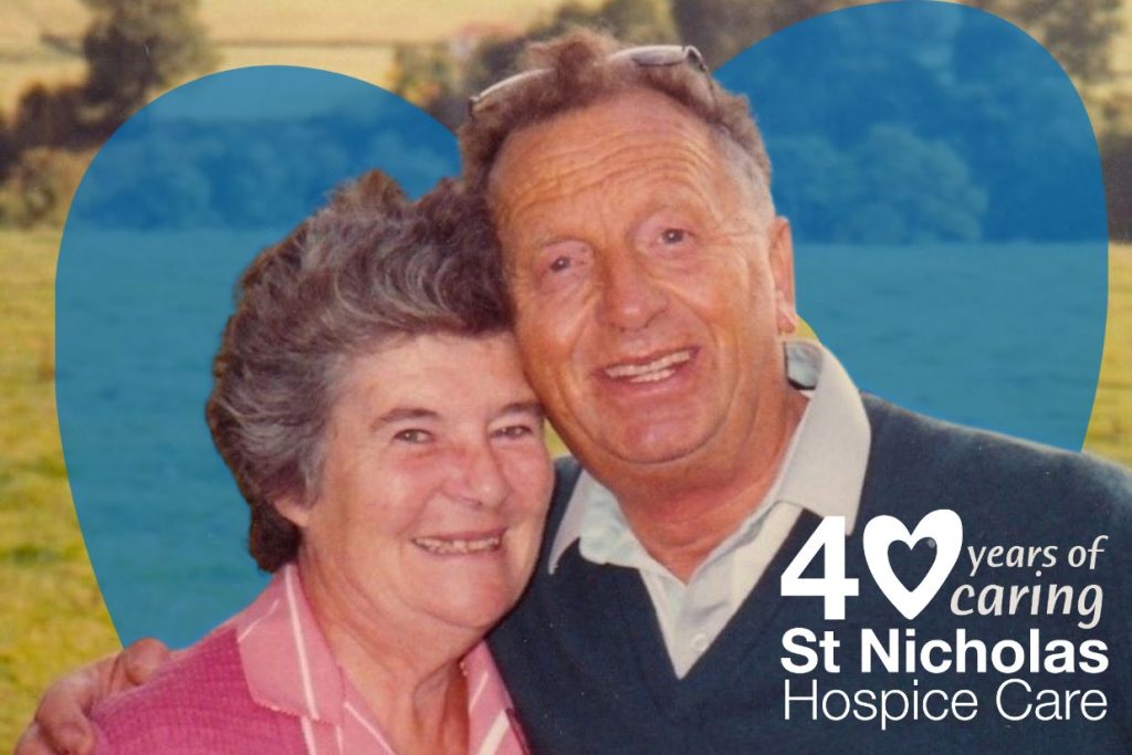 Barbara and Des Gardiner - St Nicholas Hospice Care website