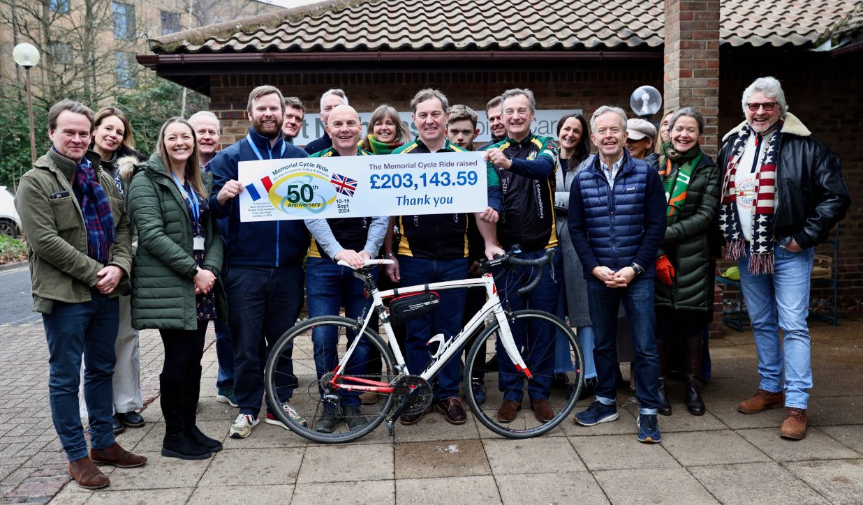 Memorial cycle ride marks 50th anniversary with remarkable fundraising achievement