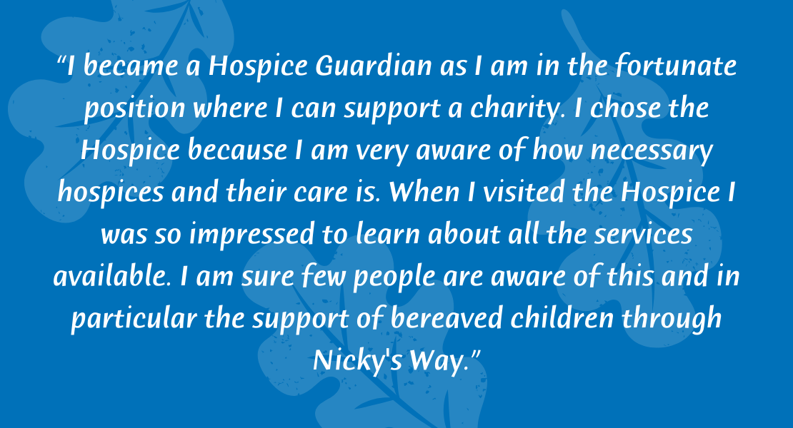 Quote from a Hospice Guardian