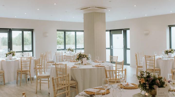 All Saints Hotel tables laid out for an event