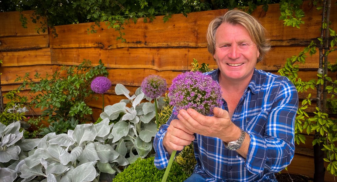 Guest Speaker David Domoney in his garden