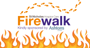 St Nicholas Hospice Care Firewalk
