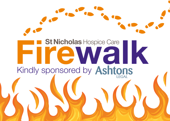 St Nicholas Hospice Care Firewalk