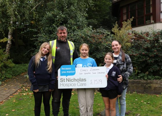 Emmey makes waves for the Hospice
