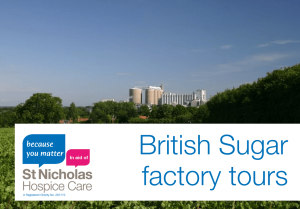 British Sugar factory