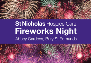 Fireworks night in aid of St Nicholas Hospice Care