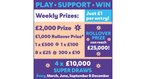 Details of the Local Hospice Lottery prizes and super draws