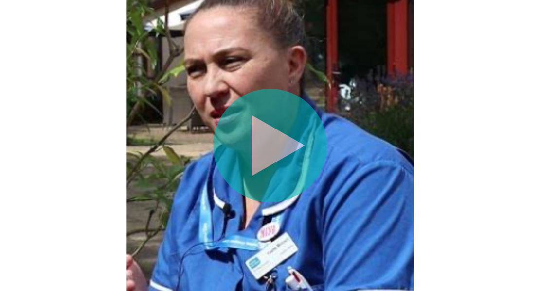 nurse speaking on role
