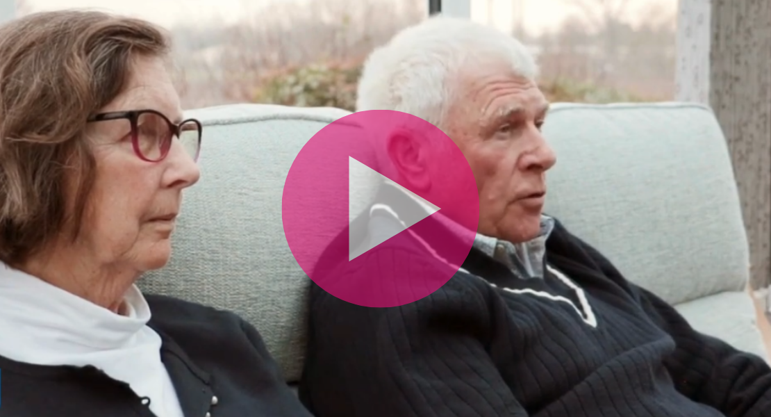 Watch and listen to Janet and John speak about their motivations for leaving a gift in their will to the hospice