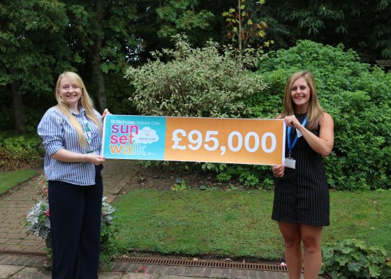Walkers pace the pavements to raise a wonderful £95,000
